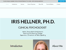 Tablet Screenshot of irishellner.com